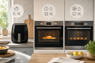 Air fryer, four traditionnel ou four à convection : comment choisir le bon mode de cuisson selon votre usage