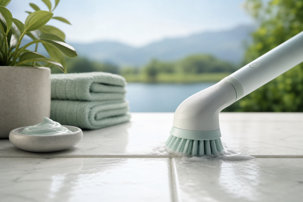 Comment assainir les joints de carrelage de la salle de bain sans les abîmer — illustration 1