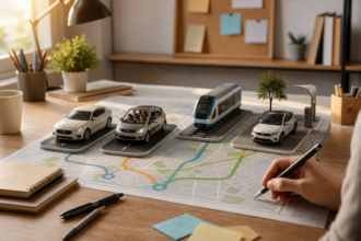 Comment choisir entre voiture, covoiturage, train et autopartage pour un trajet ponctuel