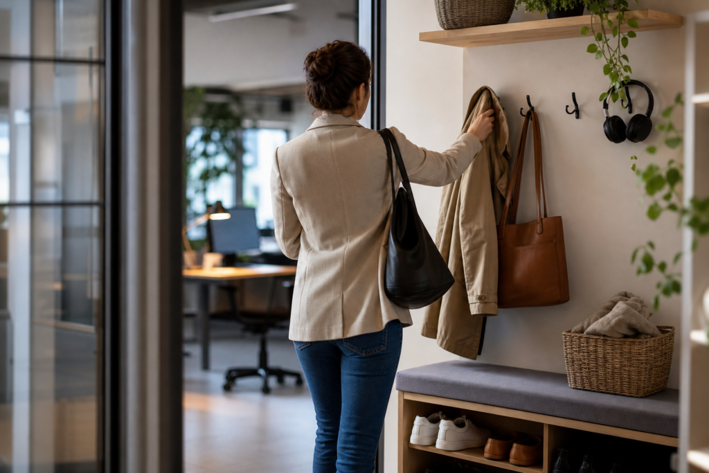 Comment créer un sas d’entrée chez soi pour mieux décompresser en rentrant — illustration 1