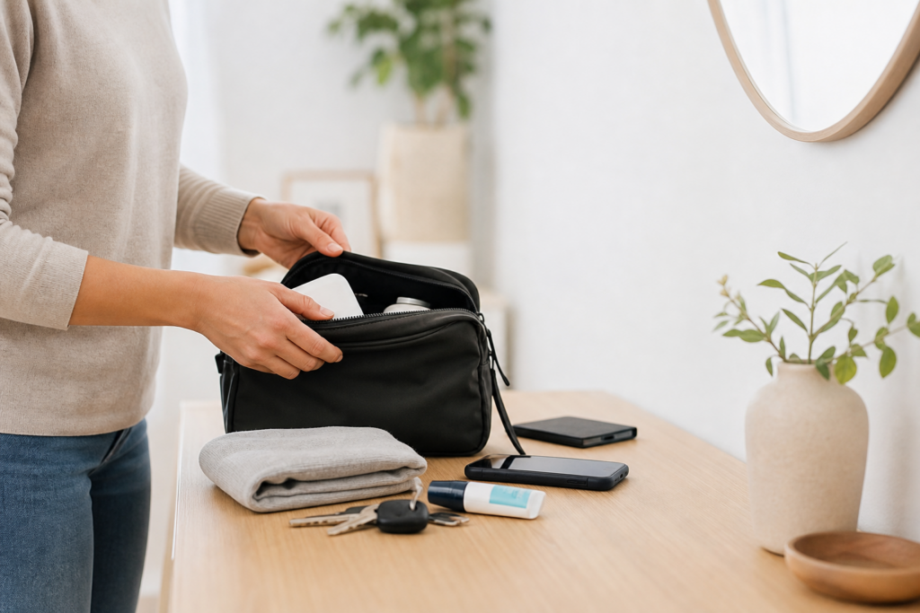 Comment préparer un sac prêt à partir pour les sorties imprévues : la méthode simple pour gagner du temps chaque jour — illustration 1
