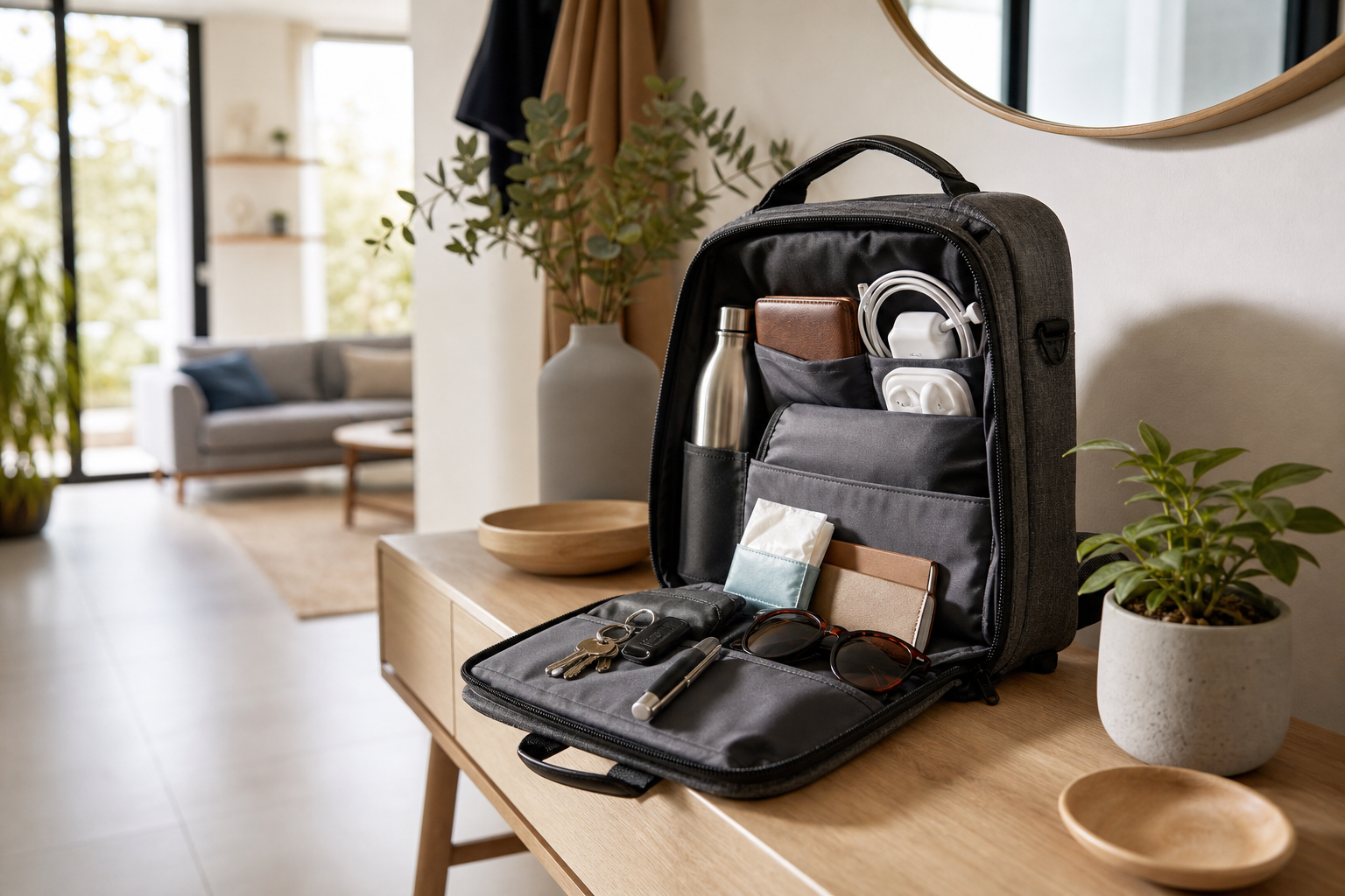 Comment préparer un sac prêt à partir pour les sorties imprévues : la méthode simple pour gagner du temps chaque jour