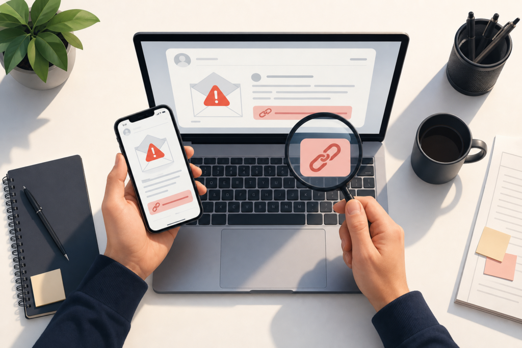 Comment reconnaître un faux message IA ou un email de phishing grâce à 7 indices simples — illustration 1