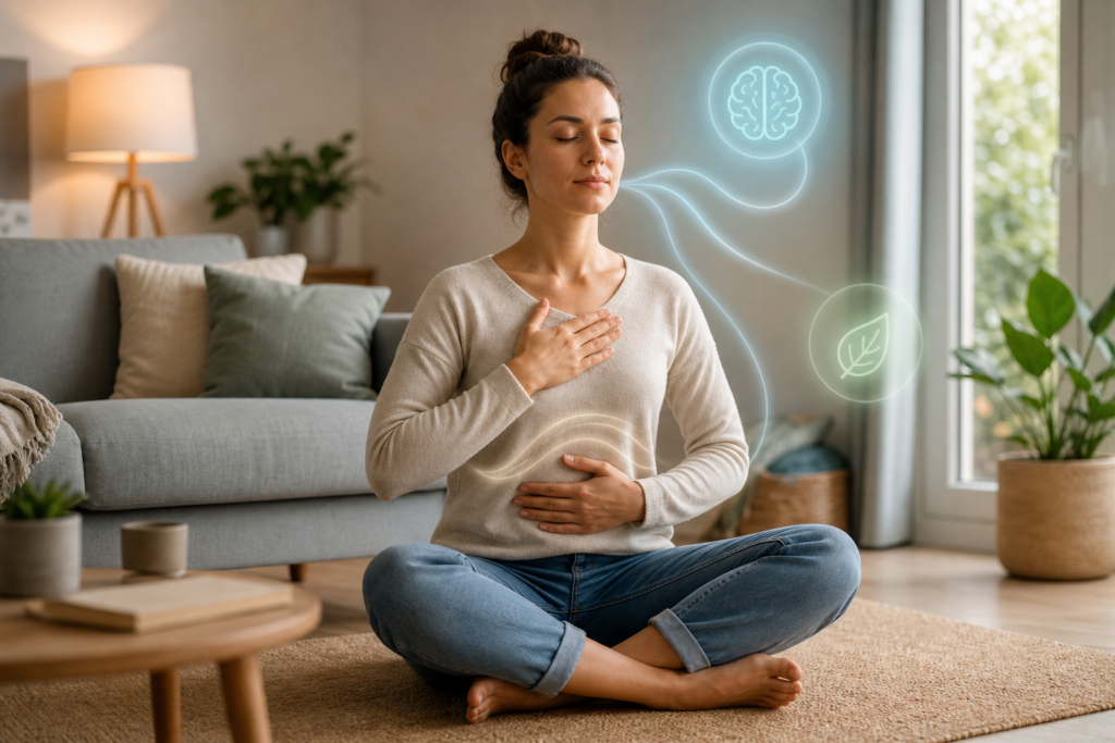 Comment utiliser la respiration cohérente pour faire redescendre le stress au quotidien — illustration 1