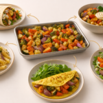 Préparer 5 dîners simples avec une seule base de légumes rôtis