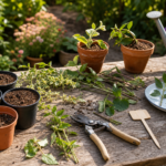 Bouturage des plantes de jardin en fin d’été : quelles espèces multiplier facilement et comment réussir sans matériel compliqué