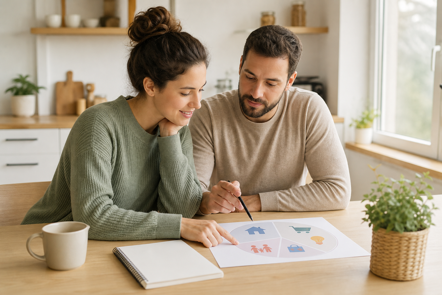 Budget familial : comment répartir les dépenses du foyer en pourcentages sans créer de tensions