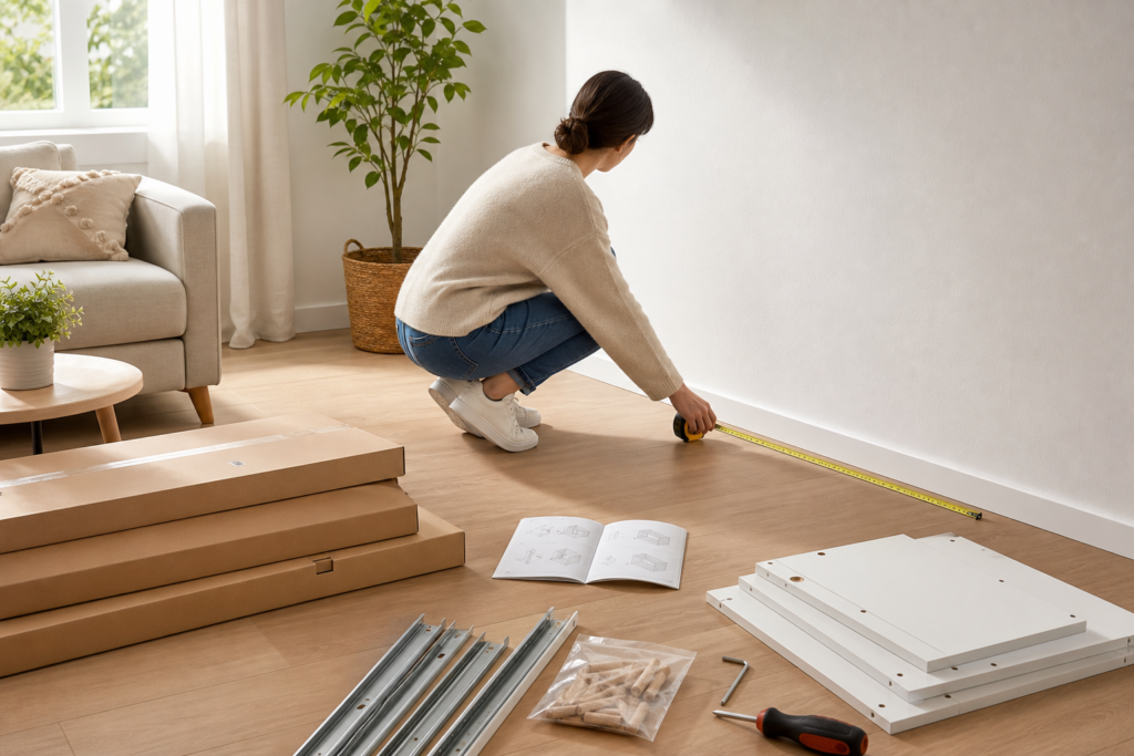 Checklist avant d’acheter un meuble en kit : les points à vérifier pour éviter les mauvaises surprises au montage — illustration 1