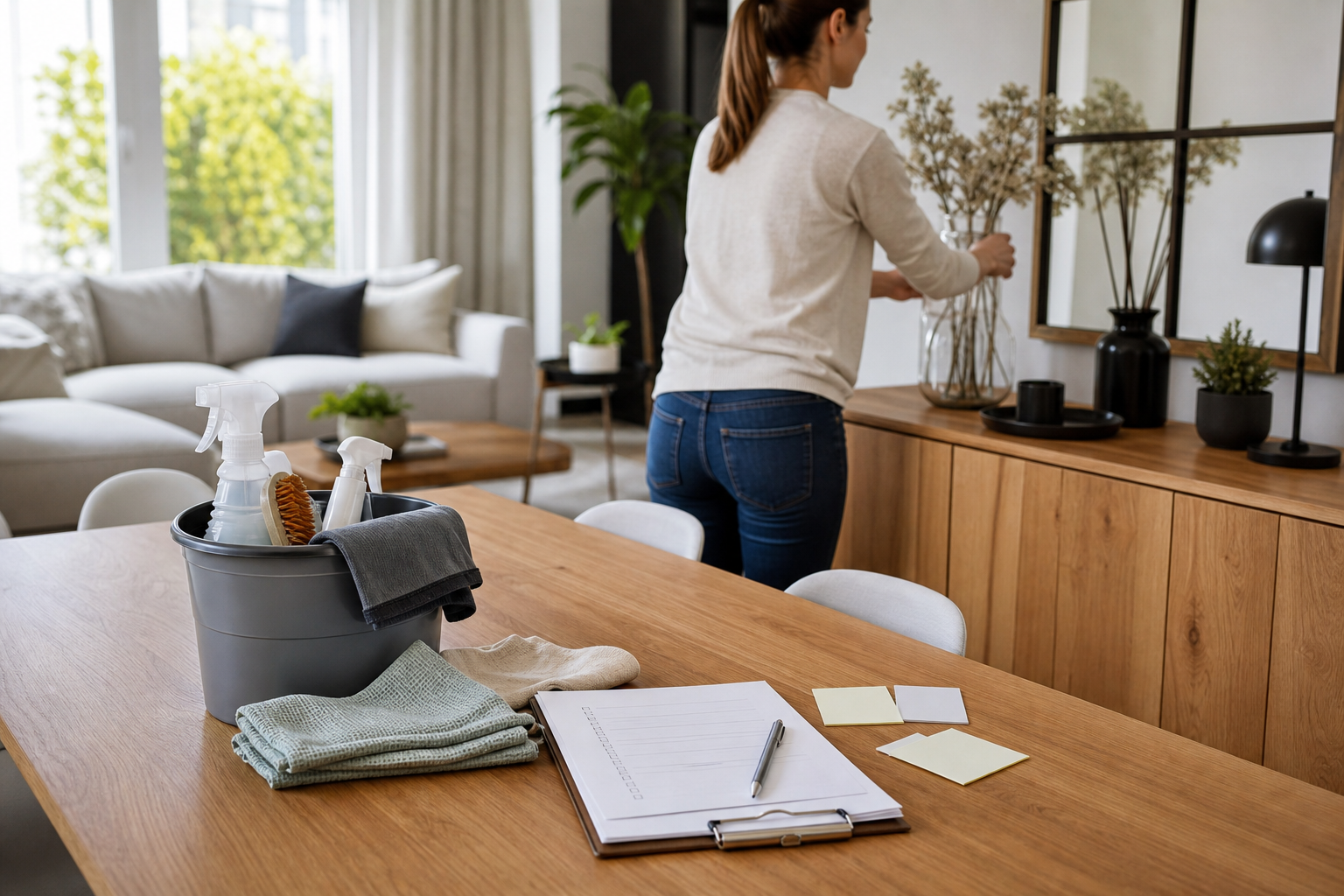 Checklist avant de confier son logement à une entreprise de ménage ou d’entretien ponctuel