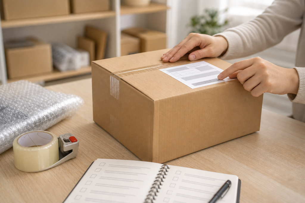 Checklist avant d’envoyer un colis : les vérifications à faire pour éviter le retour, la casse ou l’erreur d’adresse — illustration 1