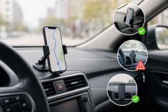 Comment bien choisir et installer un support de téléphone en voiture sans gêner la conduite