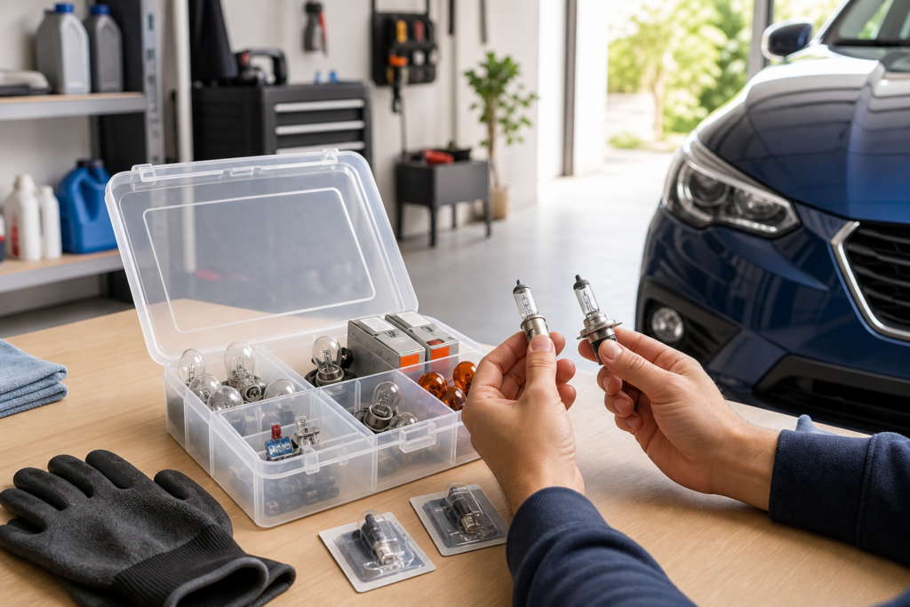 Comment bien choisir une boîte d’ampoules de voiture de secours et les remplacer soi-même sans se tromper — illustration 1