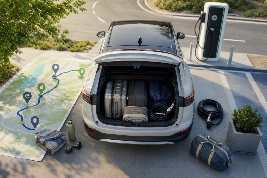 Comment bien planifier un premier long trajet en voiture électrique sans stress — illustration 1