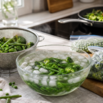 Comment blanchir, surgeler et cuisiner les légumes verts pour qu’ils gardent couleur, texture et goût