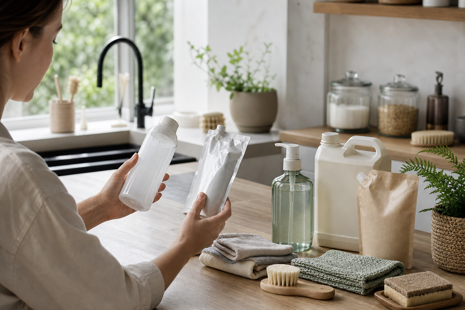 Comment choisir des produits d’entretien rechargeables vraiment utiles pour la maison : le guide simple pour éviter les faux bons plans