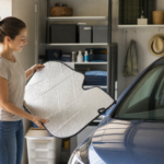 Comment choisir et utiliser un pare-soleil de pare-brise pour garder l’habitacle plus frais en été