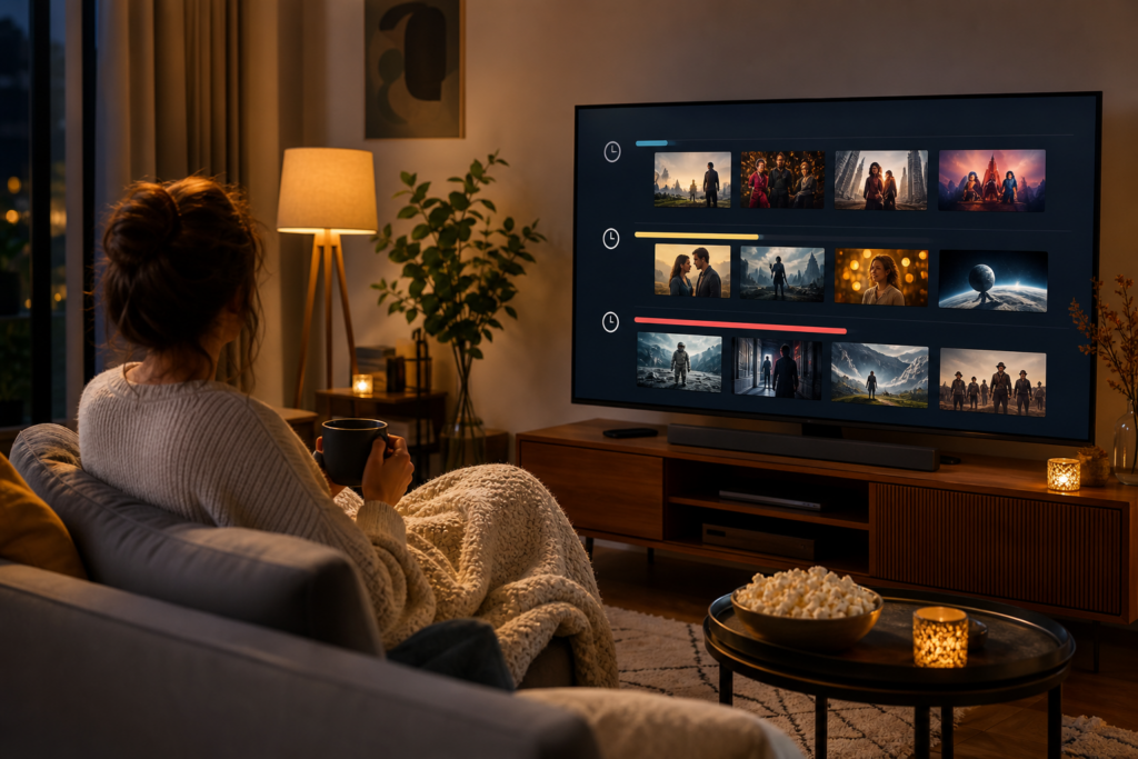 Comment choisir un film ou une série selon sa durée disponible : la méthode simple pour éviter de perdre 20 minutes à hésiter — illustration 1