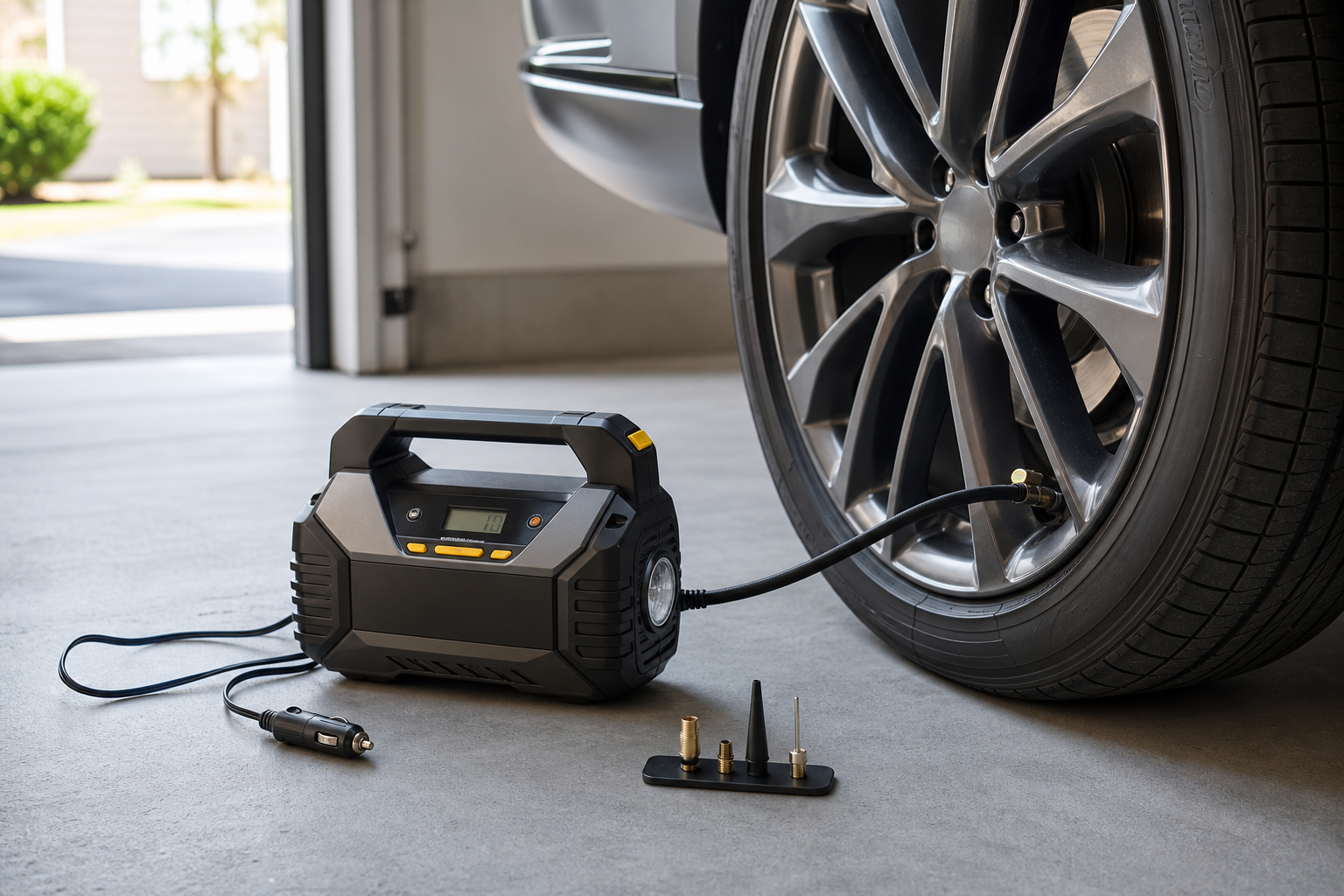 Comment choisir un gonfleur de pneus 12 V pour sa voiture : les critères utiles avant d’acheter