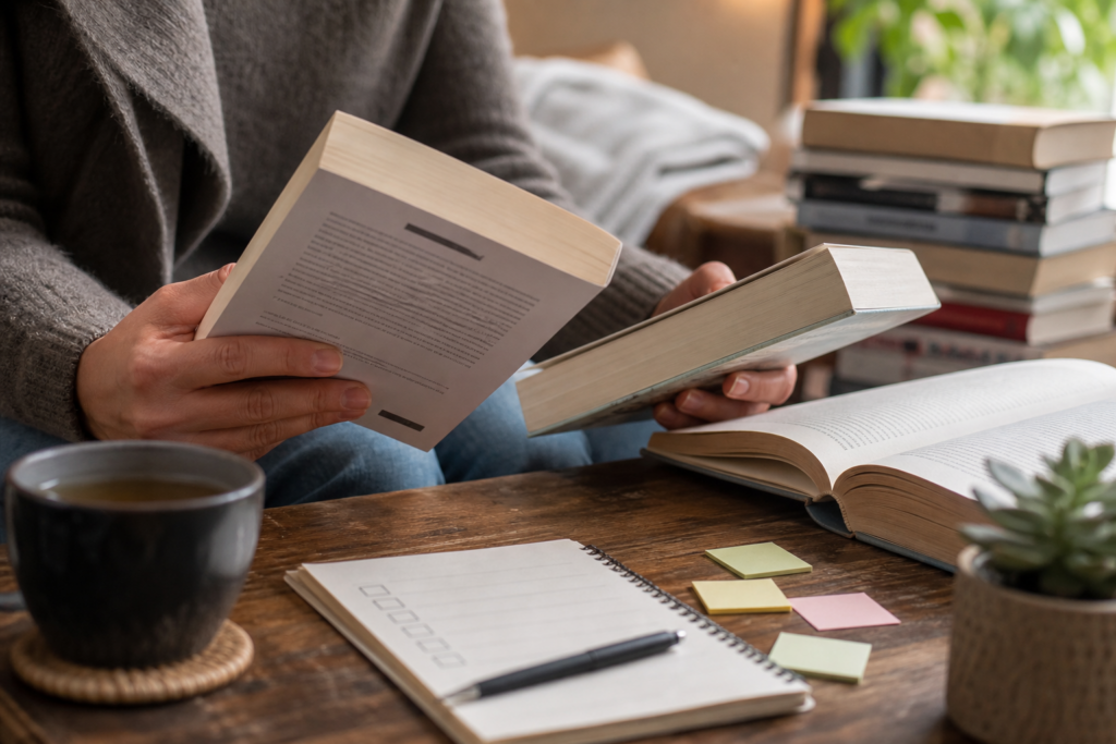 Comment choisir un livre quand on a peu de temps : 7 critères simples pour éviter les déceptions — illustration 1