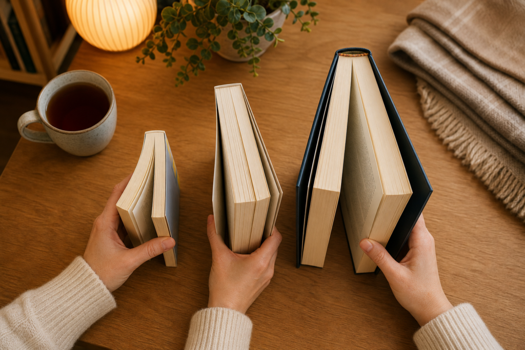 Comment choisir une édition de poche, brochée ou reliée selon son usage de lecture — illustration 1