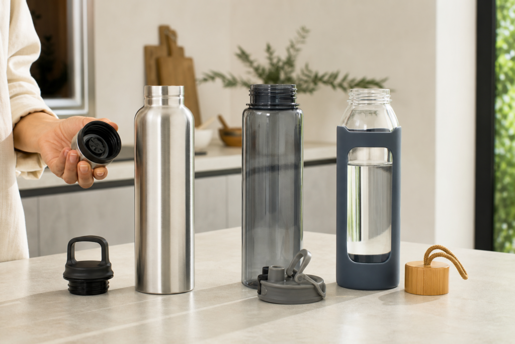 Comment choisir une gourde réutilisable vraiment durable : les matériaux, le bouchon et les usages à comparer avant d’acheter — illustration 1
