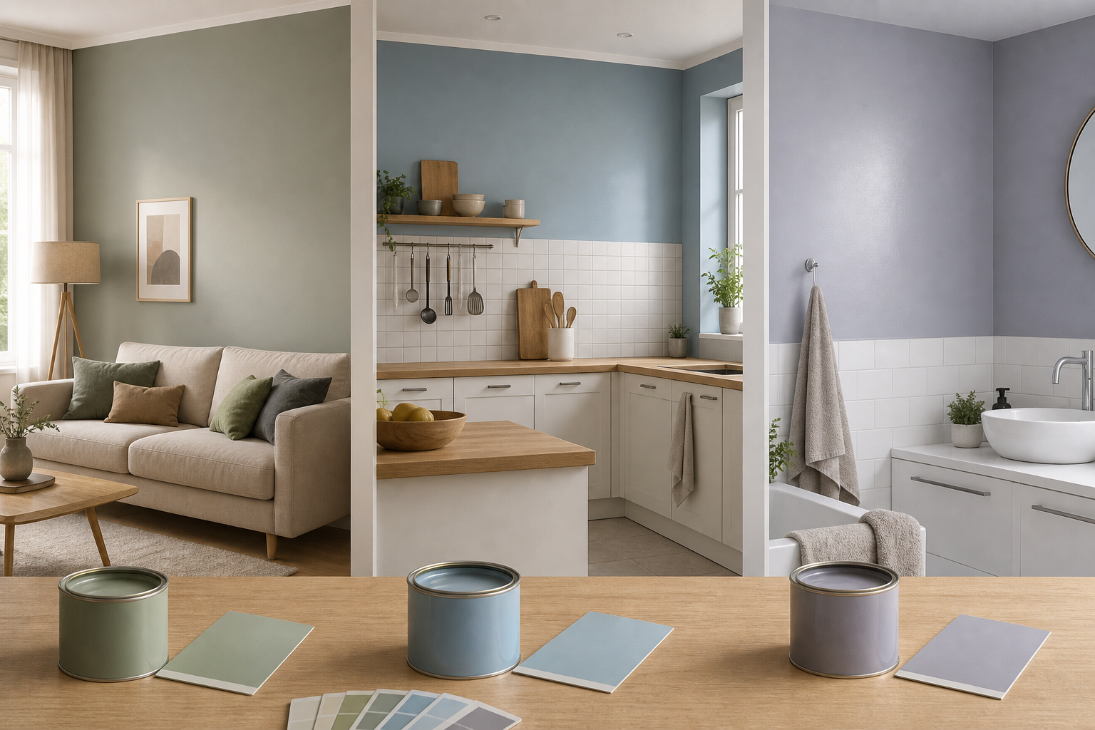 Comment choisir une peinture lessivable selon la pièce de la maison sans se tromper