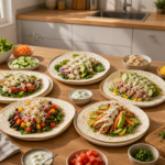 Comment composer 5 dîners simples avec des wraps pour varier les repas sans cuisiner longtemps