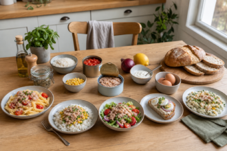 Comment composer 5 repas simples avec du thon en boîte sans répéter le même plat