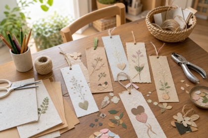 Comment créer un marque-page personnalisé en papier recyclé : 7 techniques simples à tester à la maison