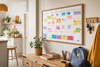 Comment créer un planning familial hebdomadaire visuel qui évite les oublis sans devenir une usine à gaz