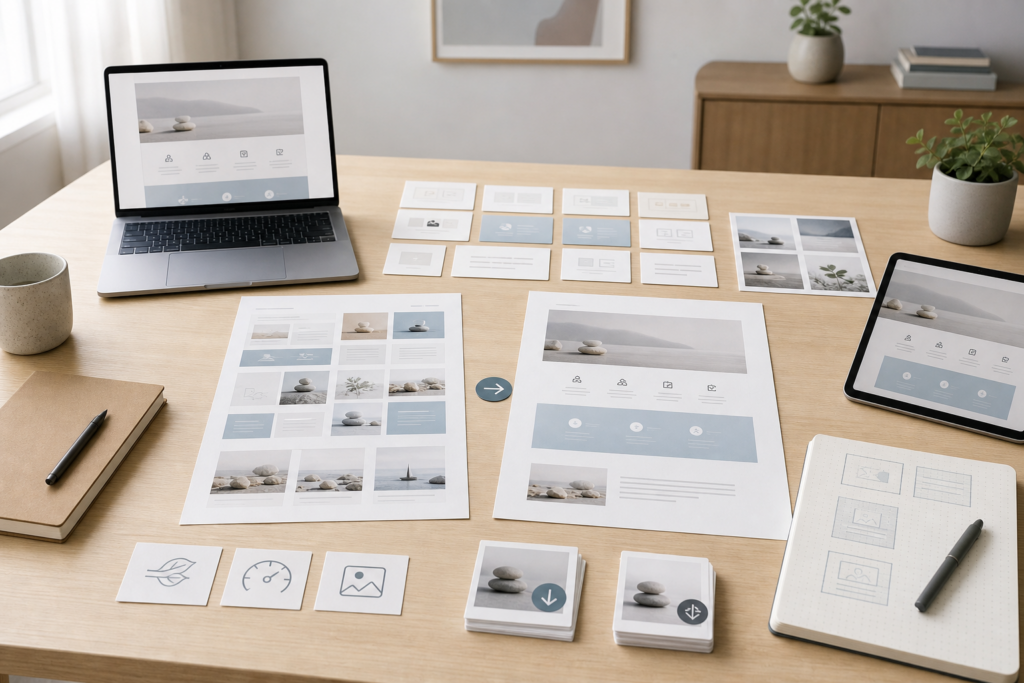 Comment créer une page WordPress de services qui se charge vite sans sacrifier le design : structure, images et blocs à privilégier — illustration 1