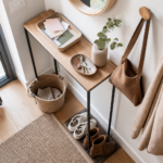 Comment créer une vraie zone de retour à la maison pour déposer clés, courrier, chaussures et sacs sans encombrer l’entrée