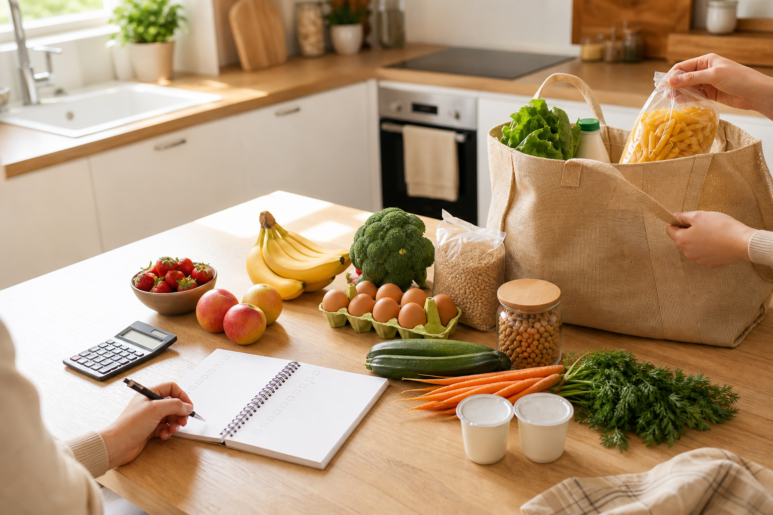 Comment économiser au quotidien avec une liste de courses fixe par semaine sans se priver