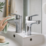 Comment enlever le tartre sur les robinets et la pomme de douche sans les abîmer
