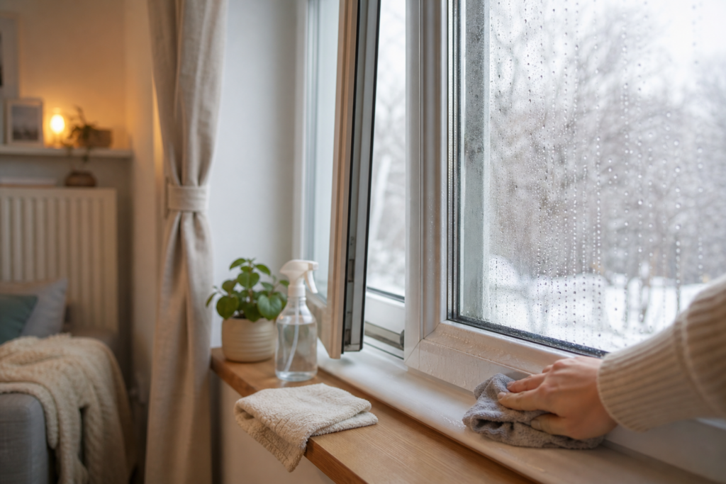 Comment éviter la condensation sur les fenêtres en hiver sans tout changer dans la maison — illustration 1