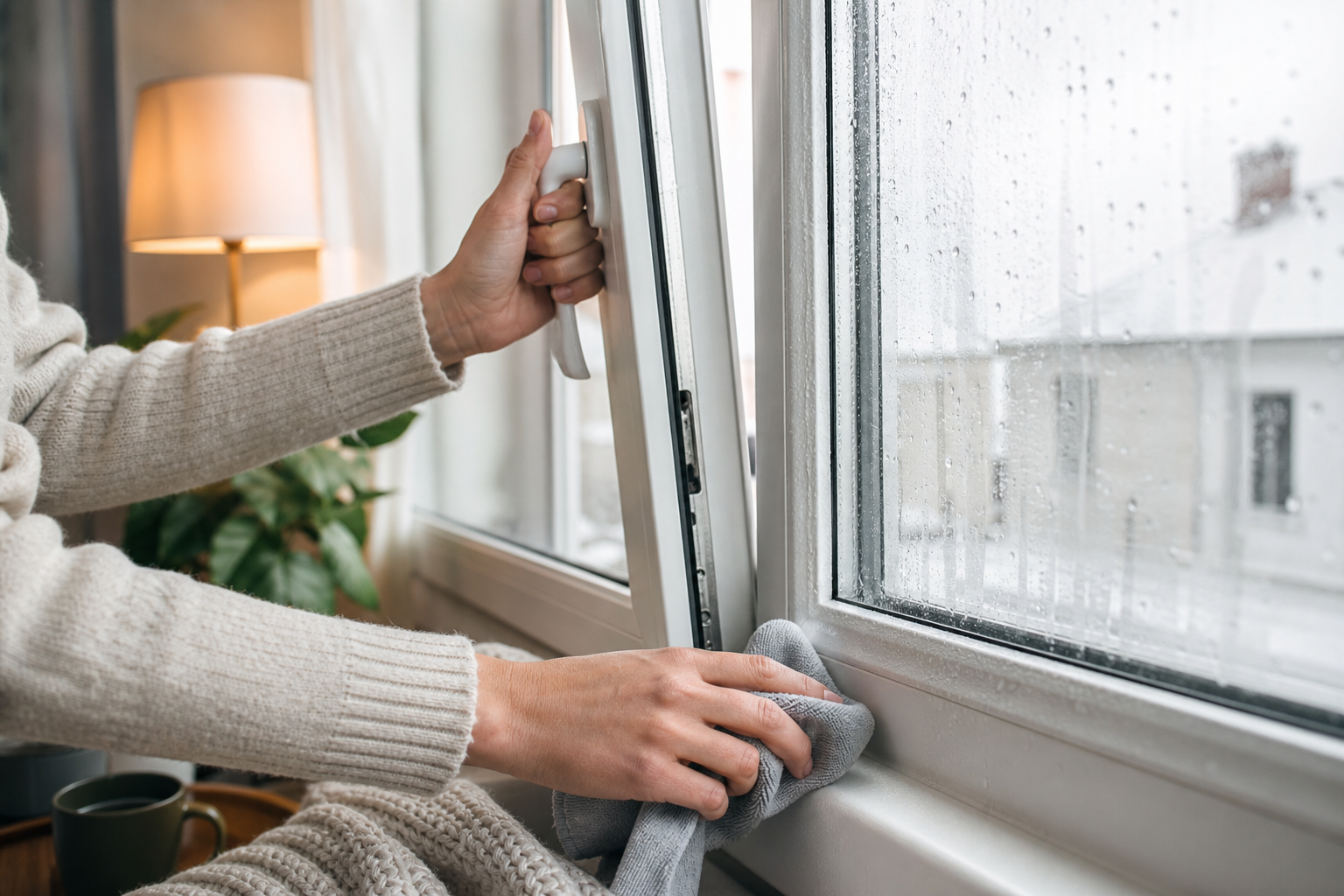 Comment éviter la condensation sur les fenêtres en hiver sans tout changer dans la maison