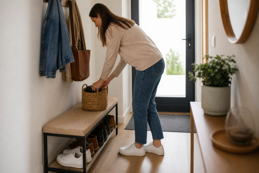 Comment instaurer un sas de décompression à l’entrée de la maison pour éviter le bazar du quotidien — illustration 1