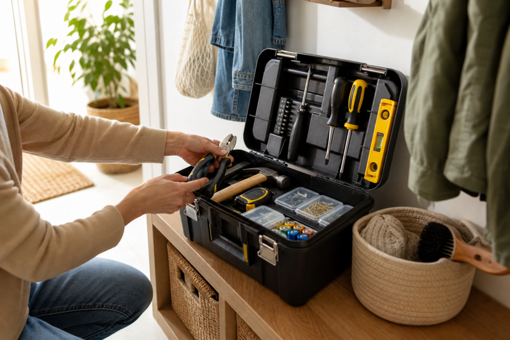 Comment mettre en place une boîte à outils familiale accessible à tous pour gérer les petits imprévus de la maison — illustration 1