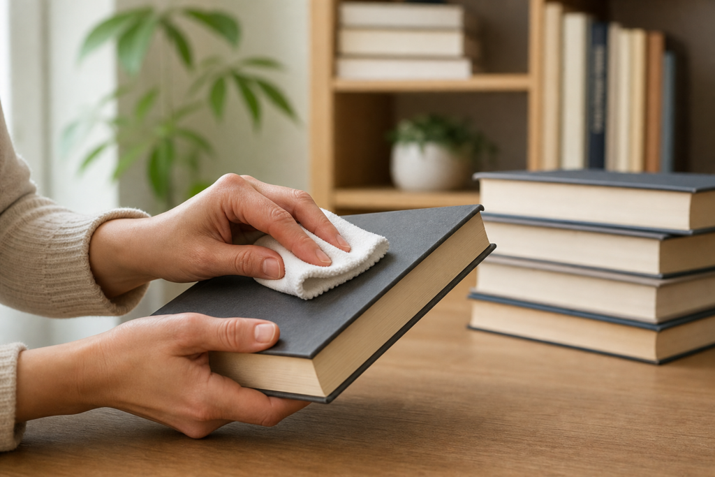 Comment mieux entretenir ses livres papier à la maison : rangement, nettoyage et gestes simples pour les garder longtemps — illustration 1