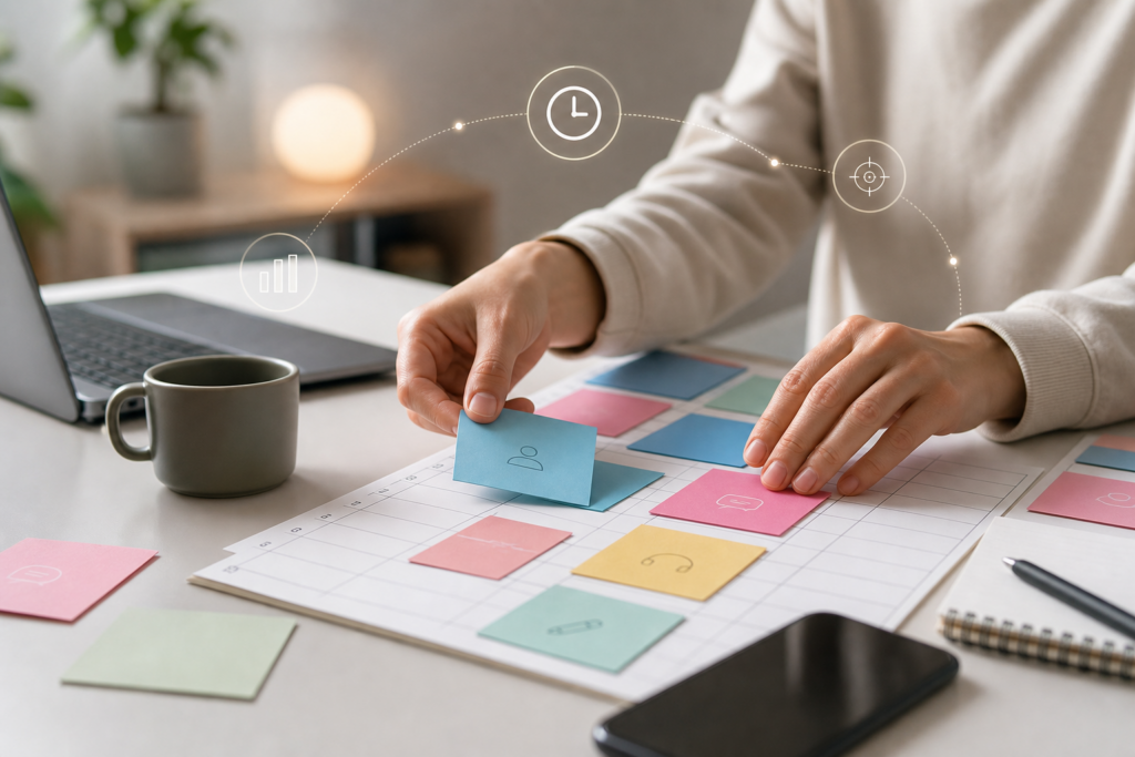 Comment organiser sa journée de travail avec la méthode des blocs de temps sans se disperser — illustration 1
