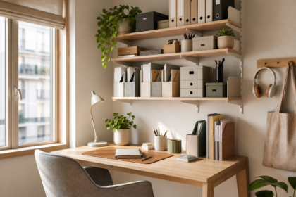 Comment organiser un bureau de rangement vertical pour libérer de la place et garder l’essentiel à portée de main