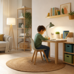 Comment préparer un coin devoirs adapté à l’âge de son enfant sans transformer la maison en salle de classe
