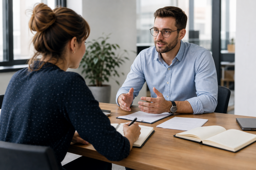 Comment préparer une réunion avec son manager : questions à poser, points à clarifier et suite à donner — illustration 1