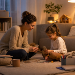 Comment préparer une soirée sans écrans avec son enfant : 12 idées simples pour créer un vrai moment de parent à parent