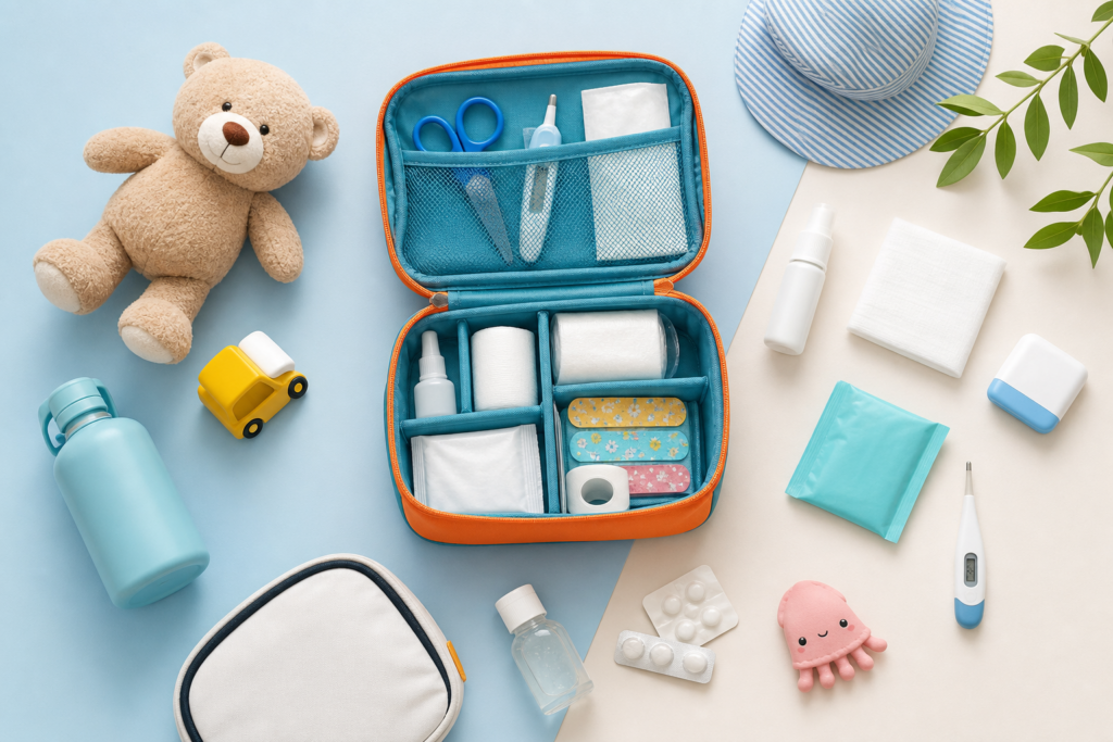 Comment préparer une trousse de secours spéciale enfants pour les sorties, vacances et activités du quotidien — illustration 1