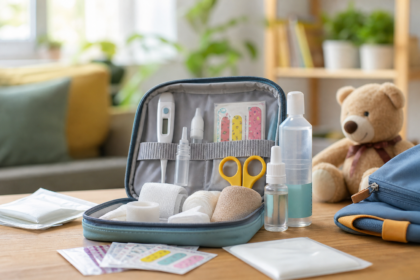 Comment préparer une trousse de secours spéciale enfants pour les sorties, vacances et activités du quotidien