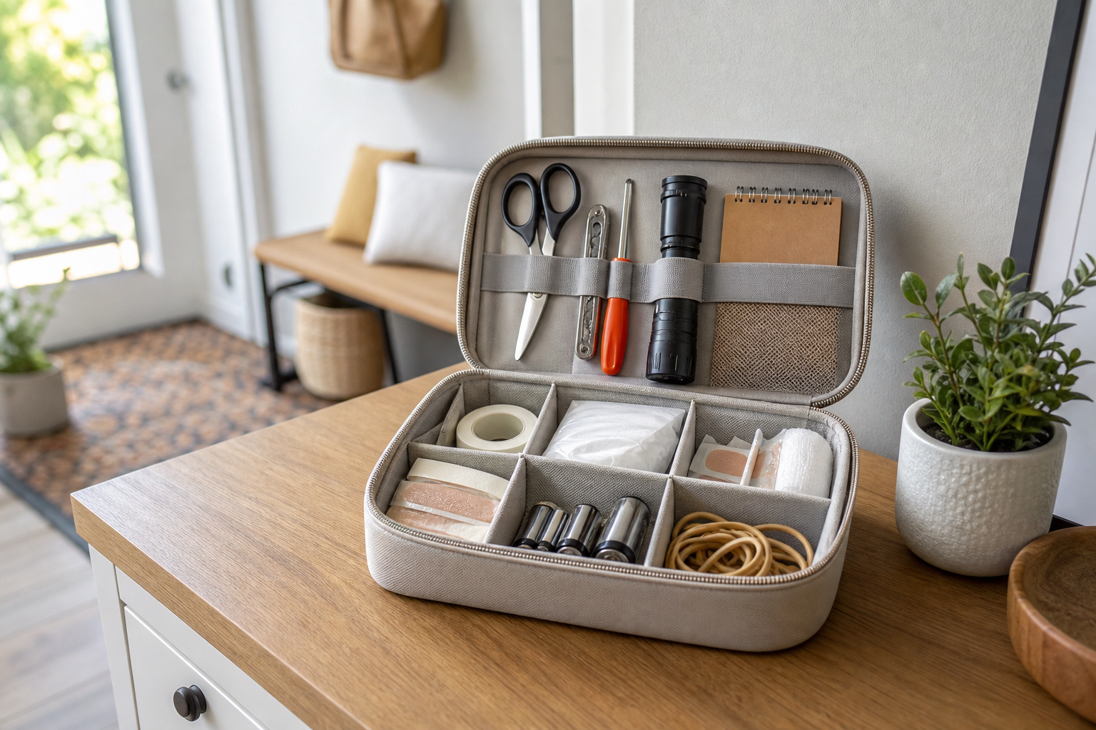 Comment préparer une trousse d’urgence du quotidien à la maison pour gérer les petits imprévus sans chercher partout