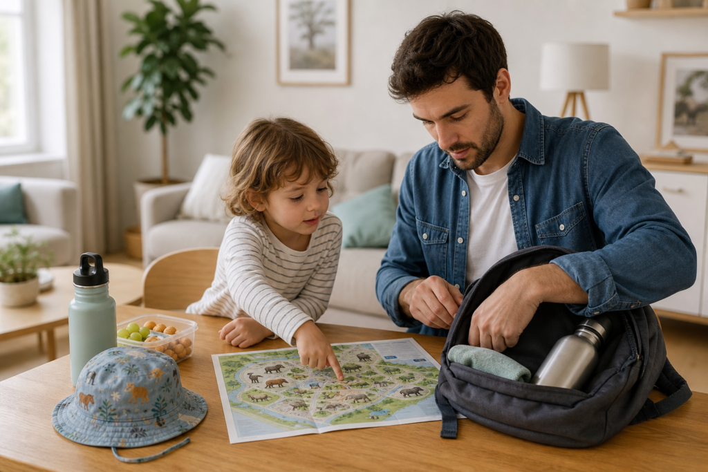 Comment préparer une visite de zoo avec un enfant sans courir partout ni rater les animaux incontournables — illustration 1