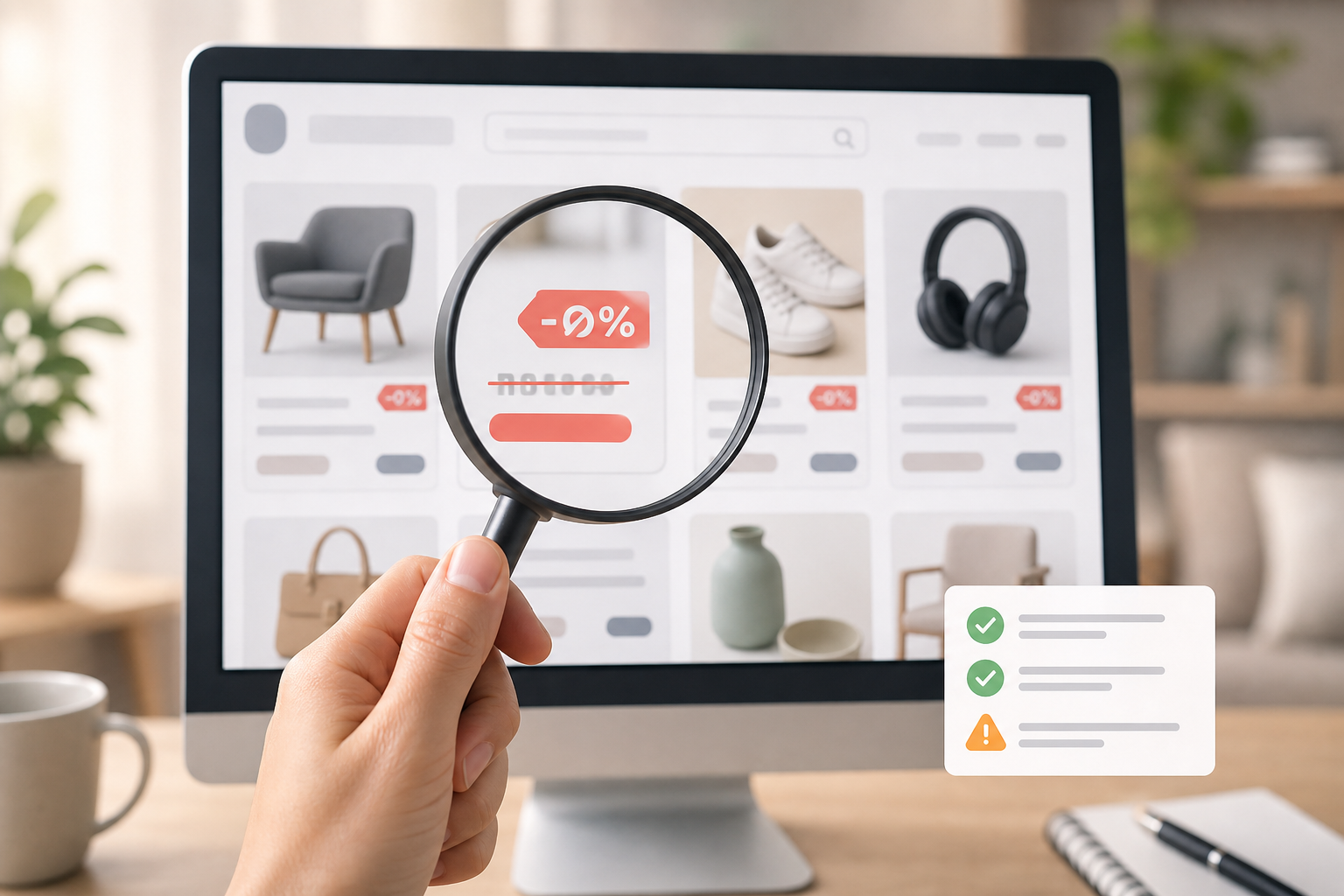 Comment reconnaître une vraie réduction avant d’acheter en ligne : 9 vérifications simples pour éviter les fausses promotions