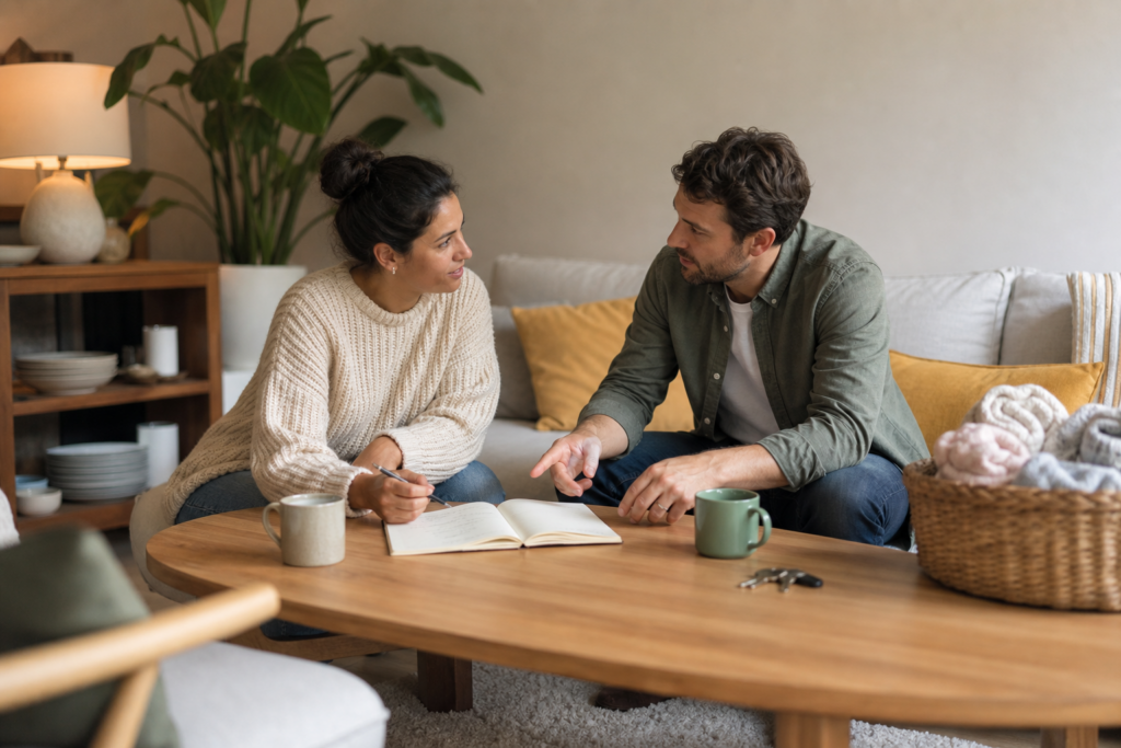 Comment rééquilibrer la charge mentale dans le couple sans transformer le sujet en dispute — illustration 1